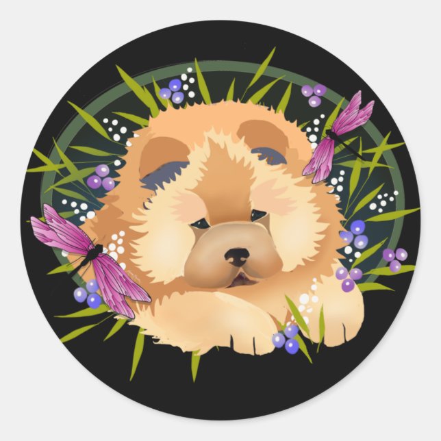 DRAGON DANCE - escolha o tamanho/estilo do adesivo (Frente)