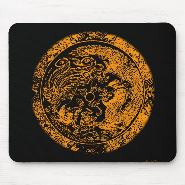 Dragon e Phoenix Mousepad (Frente)