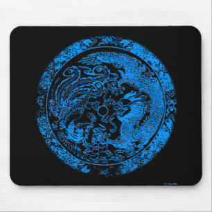 Dragon e Phoenix Mousepad