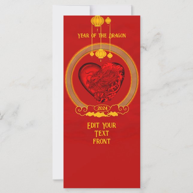 Dragon Heart, ano do dragão (Frente)