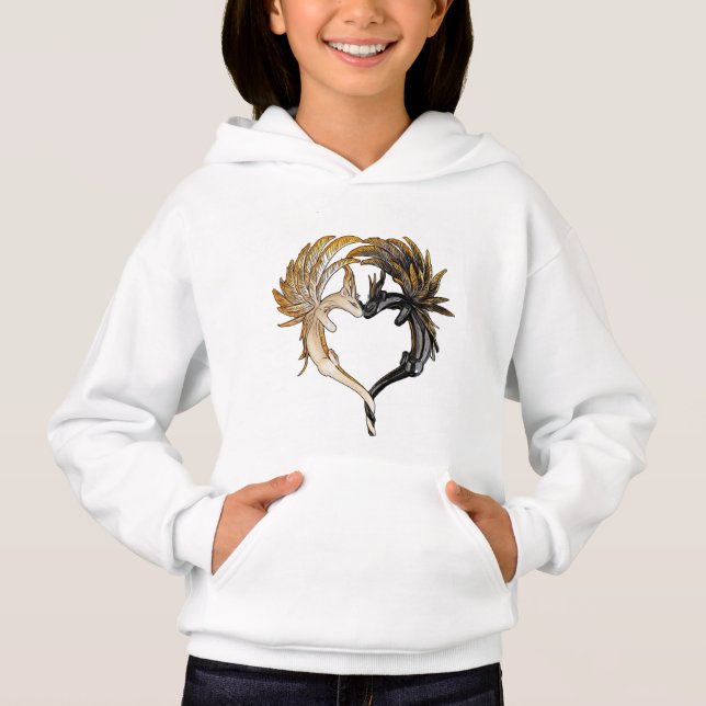 Dragon Heart Kids Hoodie (Frente)