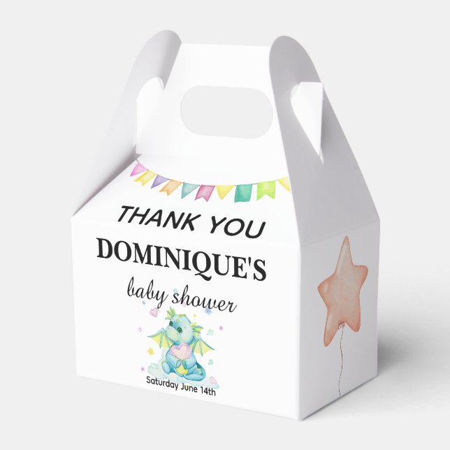 Dragon Holding Heart - Caixa de Favoritos do Chá d (Frente)