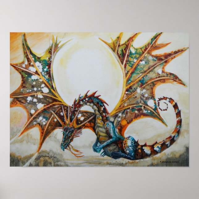 Dragon in the Sky Poster (Frente)
