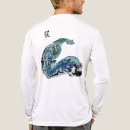 Dragon in the Waves – Abstract Ocean Energy T-Shir