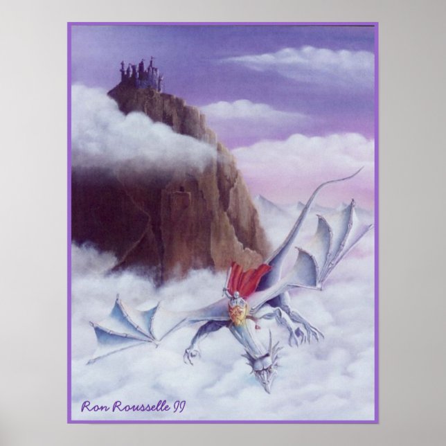 Dragon Rider Impressão (Frente)