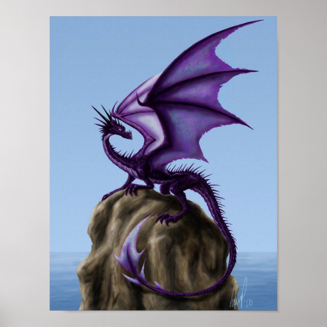 Dragon Rock Poster (Frente)