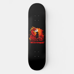 Dragon Samurai Skateboard Deck