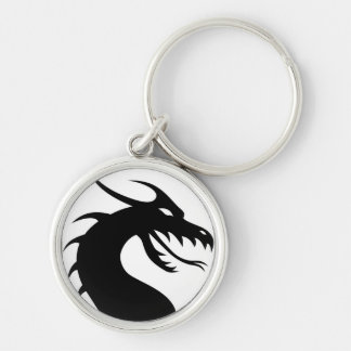 Dragon Silhouette Chaveiro