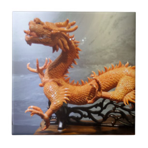 Dragon Small (4,25" x 4,25") Azulejo fotográfico c