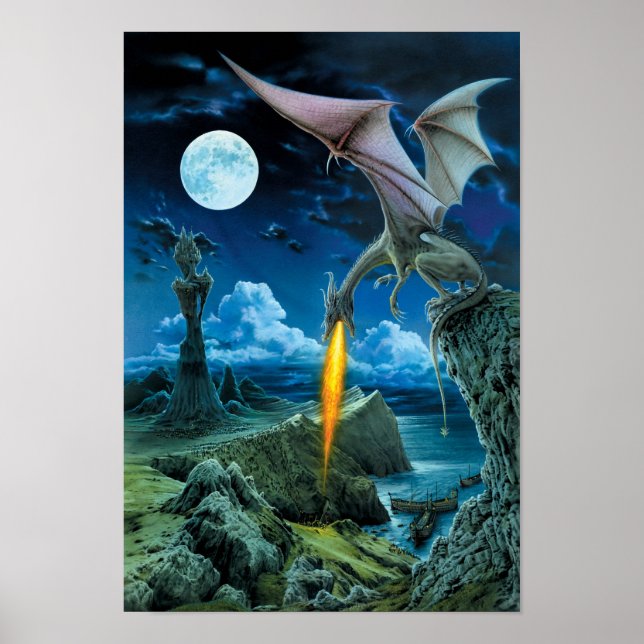 Dragon Spit Poster (Frente)