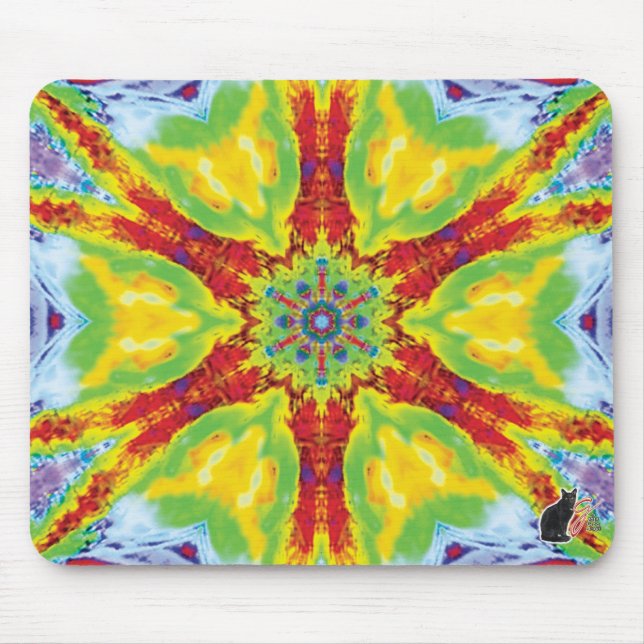 Dragoneye Kaleidoscope Mouse Pad (Frente)