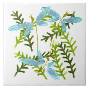 Dragonflies Abstrato Art