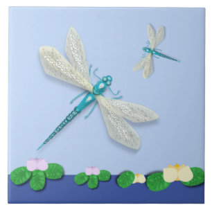 Dragonflies azuis