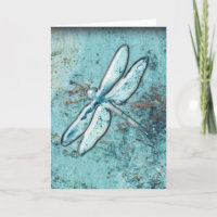 Dragonflies, Damselflies e Flores Cartões Saudávei