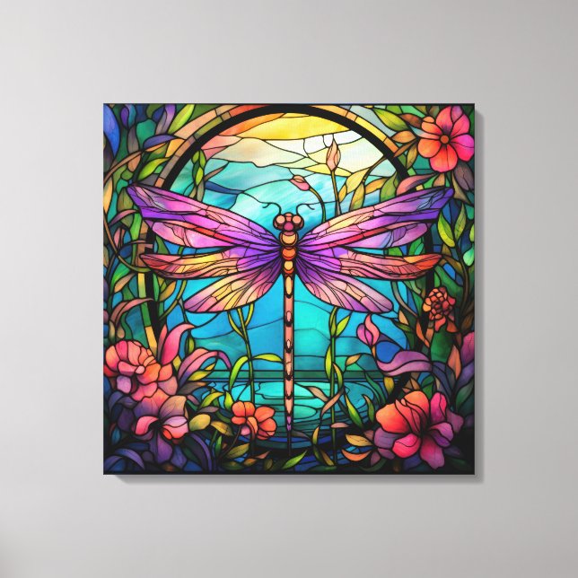 Dragonfly Canvas Art (Frente)