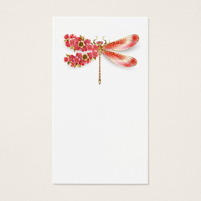 Dragonfly com joalheria sakura (Frente)