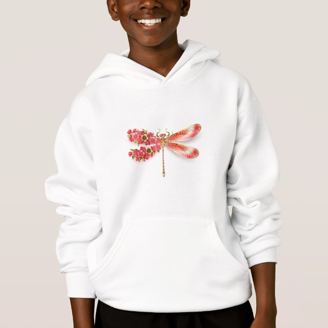 Dragonfly com joalheria sakura (Frente)