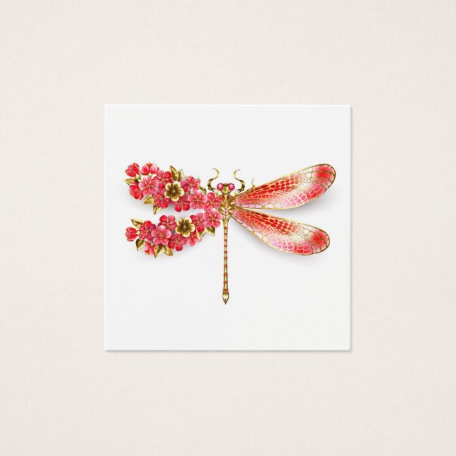Dragonfly com joalheria sakura (Frente)