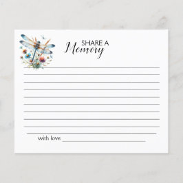 Dragonfly compartilha uma placa funeral simples de