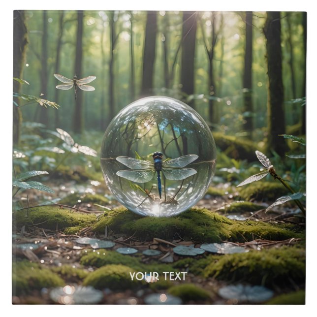 Dragonfly da Esfera de Vidro Fantasy (Frente)