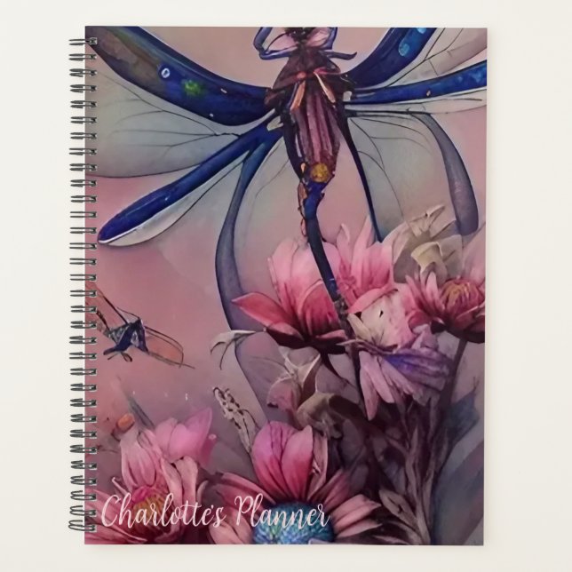 Dragonfly De Aquarela, Planejador (Frente)