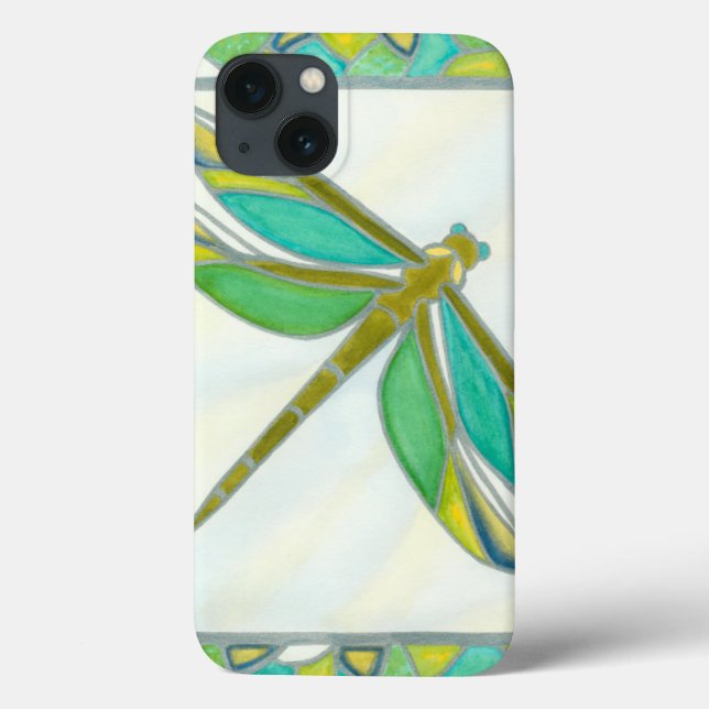 Dragonfly de Pastel Luminoso por Vanna Lam (Verso)