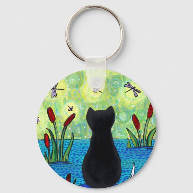 Dragonfly Dreamer Chaveiro (Frente)