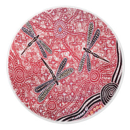 Dragonfly Dreaming Cerâmico Knob