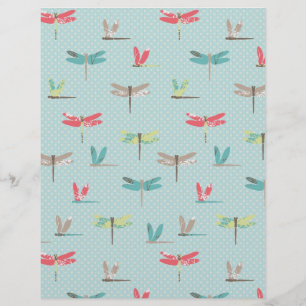 Dragonfly Dreams Scrapbook Paper
