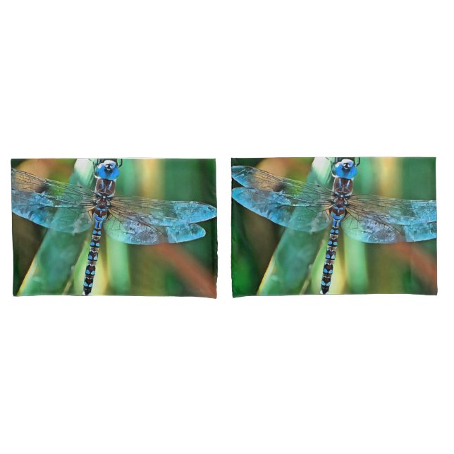 Dragonfly Fantasia em Turquesa e Negro (Frente - conjunto)