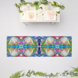 Dragonfly Garden Abstrato Floral