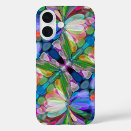 Dragonfly Garden Abstrato Floral
