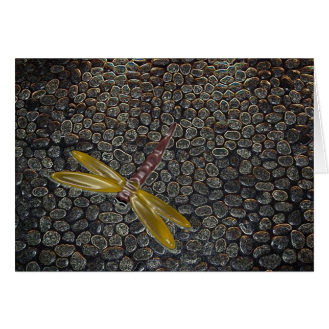 Dragonfly no Cartão de Voo (Frente Horizontal)