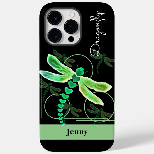 Dragonfly Personalizada (Verde) (Verso)