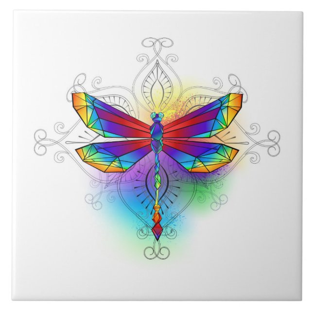 Dragonfly Poligonal (Frente)