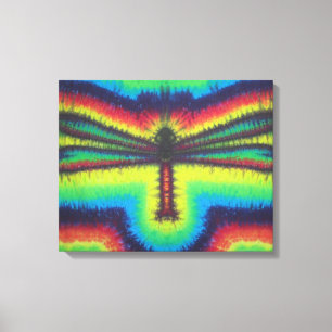 Dragonfly Tie Dye Canvas