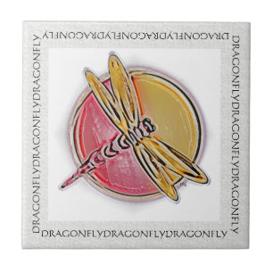 Dragonfly Vermelho Amarelo