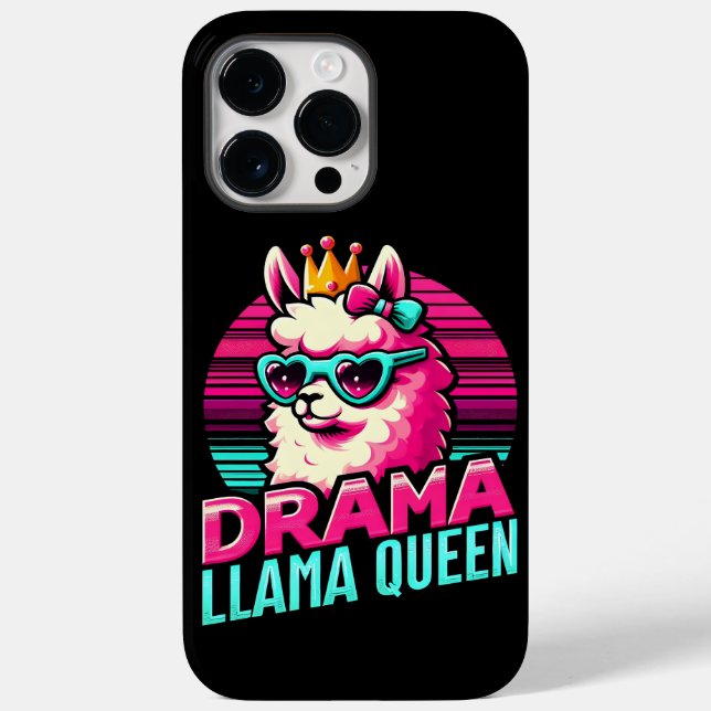 Drama Llama Queen para Llama Amantes para Mulheres (Verso)
