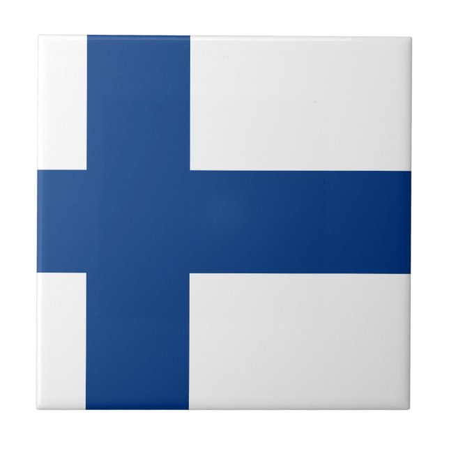 Drapeau Finlande (Frente)