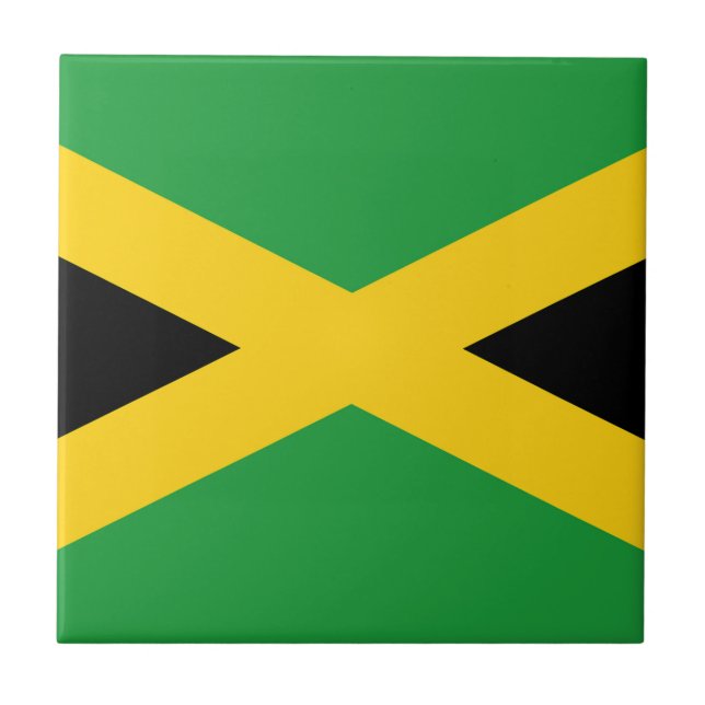 Drapeau Jamaïque  (Frente)