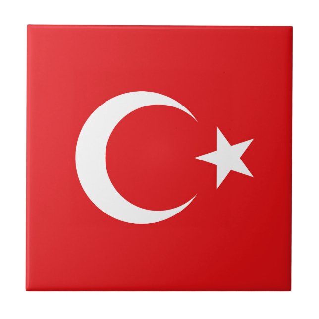 Drapeau Turquie (Frente)