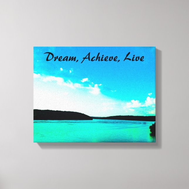 Dream, Achieve, Canvas ao vivo (Frente)