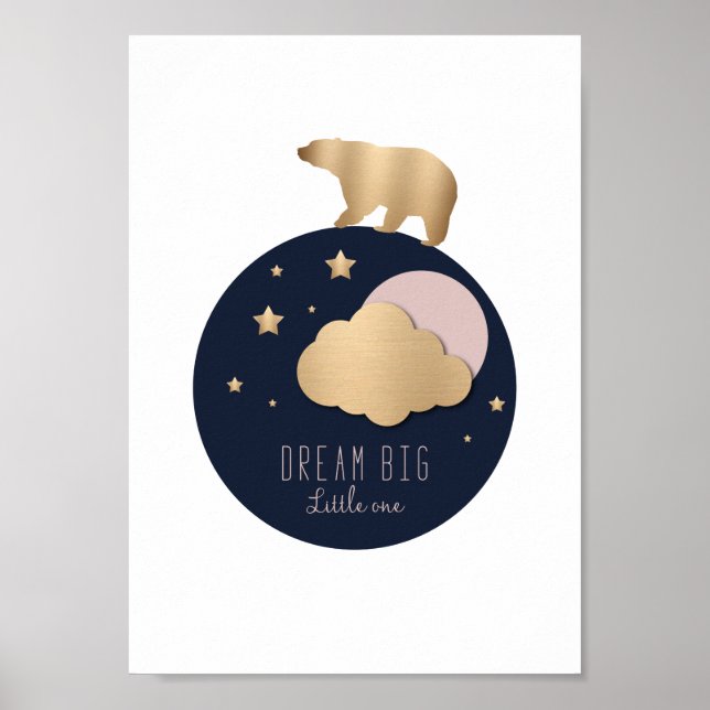 Dream Big Little One, Poster (Frente)