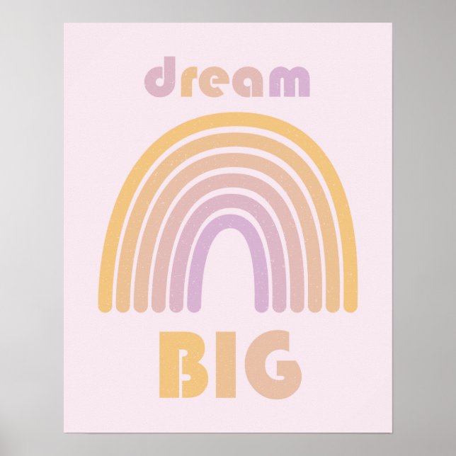 Dream BIG Poster (Frente)