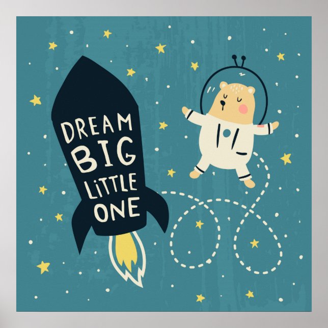 Dream big  poster (Frente)