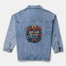 Dream Bloom Anew Denim Jaqueta