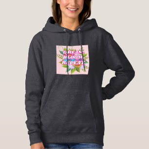 Dream Bloom Repete Camisa Motivacional Floral