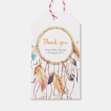Dream Catcher Obrigado por etiquetas | Marcas de f
