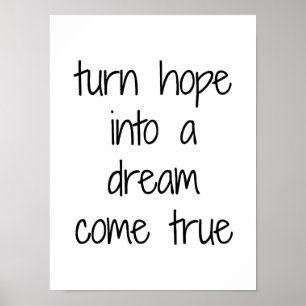 Dream come True Poster