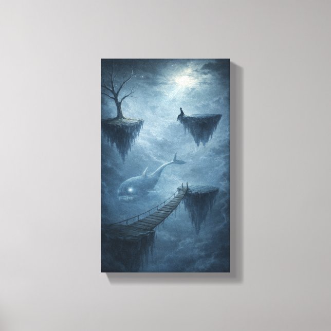 Dream Fracture – Surreal Ocean Canvas Art (Frente)